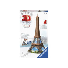 Slammer Puzzle 3D 54 db - Mini Eiffel torony puzzle, kirakós
