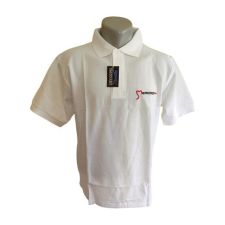  Slazenger fehér galléros férfi póló ÚJ (méret: M) férfi póló