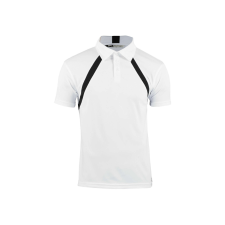Slazenger Lob Cool Fit férfi pólóing, fehér-fekete, M férfi póló
