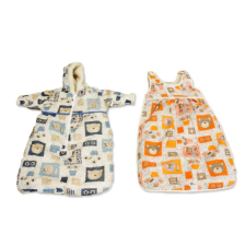 Sleepy-Kids ujjatlan gyapjú babazsák 520 g/m² hálózsák, pizsama
