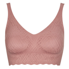 SLOGGI Merevítő nélküliek ZERO Feel Bliss Bralette Barna EU XS