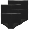 SLOGGI Shortyk / Boxerek Feel Sensational Short PACK DE 4 Fekete FR 46