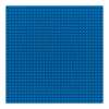 Sluban 25×25 cm-es alaplap építőjátékokhoz - kék