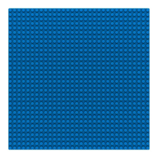 Sluban 25×25 cm-es alaplap építőjátékokhoz - kék barkácsolás, építés