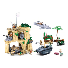 Sluban Army építőkészlet WW2 M38-B1111 Iwo Jima csata 1027 db (LEGO kompatibilis) barkácsolás, építés