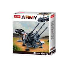 Sluban Army WWII - 4in1 német légvédelmi tüzérség építőjáték készlet barkácsolás, építés