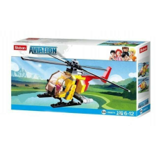 Sluban Aviation - Mentőhelikopter építőjáték készlet barkácsolás, építés