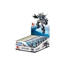 Sluban Builder Police - Robotharcos 6 into 1 barkácsolás, építés