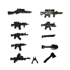 Sluban építőjáték kiegészítő szett - 10 db-os csomag barkácsolás, építés