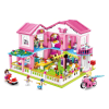 Sluban építőkészlet Girls Dream M38-B0721 Villa 896 db (LEGO kompatibilis)