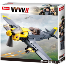 Sluban építőkészlet II. világháborús M38-B0692 német vadászgép 289 db (LEGO kompatibilis) barkácsolás, építés