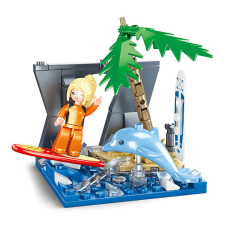 Sluban építőkészlet Mini Handcraft M38-B0989B Nyár 101 db (LEGO kompatibilis) barkácsolás, építés
