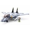 Sluban építőkészlet Model Bricks M38-B0755 F-14 Tomcat vadászrepülőgép 396 db (LEGO kompatibilis)