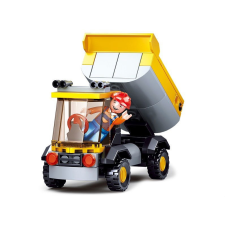 Sluban építőkészlet Town Builders M38-B0377A Billenő 87 db (LEGO kompatibilis) barkácsolás, építés
