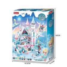 Sluban Girl&#039;s Dream - Jégvár építőjáték készlet barkácsolás, építés