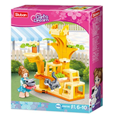  Sluban Girls Dream - Macska kiképzőpálya baba