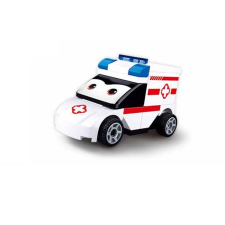 Sluban kompatibilis építőkészlet Power Bricks M38-B1072H Felhúzható mentőautó szemekkel 37 db barkácsolás, építés