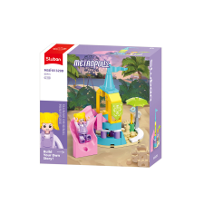 Sluban Metropolis M38-B1329D csúszda 60 db barkácsolás, építés