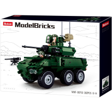 Sluban Model Bricks Army - 6x6 IFV építőjáték készlet barkácsolás, építés