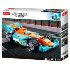  Sluban Racing Team – Versenyautó építőjáték készlet barkácsolás, építés