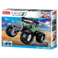  Sluban Town - Monster truck építőjáték készlet barkácsolás, építés