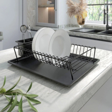  SM011-B EDÉNYSZÁRÍTÓ+TÁLCA 35x29x11 konyhai eszköz