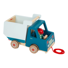 Small foot fa billenős teherautó készségfejlesztő