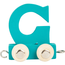 Small foot fa vonat betűk 1 db G kreatív és készségfejlesztő