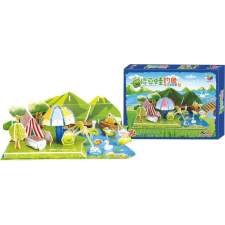 Small foot Háromrétegű habszivacs 3D béka medence puzzle 56 db puzzle, kirakós