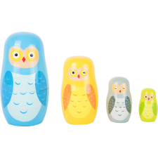 Small foot Matrioska bagolycsalád fajáték játékfigura