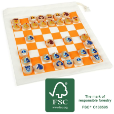 Small foot Úti sakk vászon zsákkal társasjáték