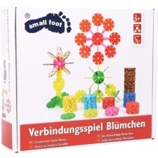Small foot Virágos korong építő játék - (Small Foot - Steckblumen) - fejlesztő játék kreatív és készségfejlesztő