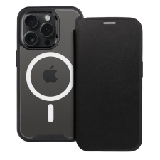 SMART MAG MagSafe kompatibilis könyves tok iPhone 12 Pro Max - fekete tok és táska