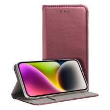 Smart Magneto book telefontok SAMSUNG A14 4G burgundi tok és táska