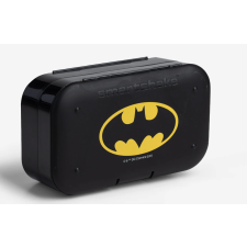 SmartShake Pill Box Rendező, két kapszulatartóból álló készlet, fekete Batman motívummal vitamin és táplálékkiegészítő