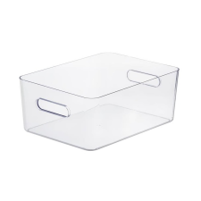 SMARTSTORE Compact Clear L 15,4L Tárolódoboz - Átlátszó (11090) bútor