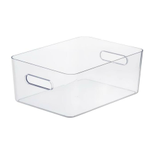 SMARTSTORE Műanyag tárolódoboz, 15,4 liter, SMARTSTORE Compact Clear L, átlátszó (CSDSMART14) bútor