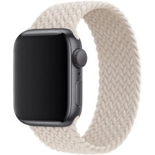 Smartwatcherz Apple Watch Fonott Körpánt - Bézs, 44/45/46/49mm, S okosóra kellék
