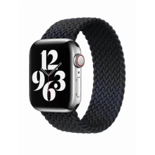 Smartwatcherz Apple Watch Fonott Körpánt - Fekete, 40/41/42mm, M okosóra kellék