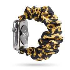 Smartwatcherz Apple Watch Frilly Szövet Szíj - Napraforgó, 40/41/42mm okosóra kellék