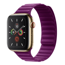 Smartwatcherz Apple Watch Mágneses Szövet Pánt - Lila, 44/45/46/49mm okosóra kellék