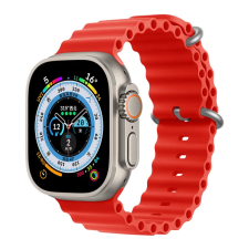 Smartwatcherz Apple Watch Óceán Szíj - Piros, 40/41/42mm okosóra kellék