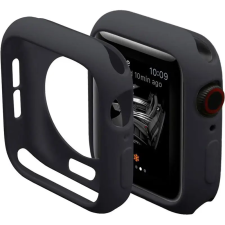 Smartwatcherz Apple Watch Soft Szilikon Tok - Fekete, 45mm okosóra kellék