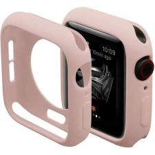 Smartwatcherz Apple Watch Soft Szilikon Tok - Rózsaszín, 41mm okosóra kellék