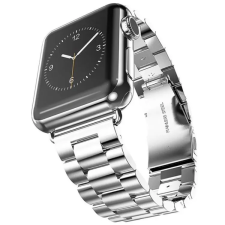 Smartwatcherz Apple Watch Steel Fit Rozsdamentes Acél Szíj - Ezüst, 44/45/46/49mm okosóra kellék
