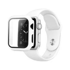 Smartwatcherz Apple Watch Szíj és Tok (Azonos Színben) - Fehér, 41mm, M/L okosóra kellék