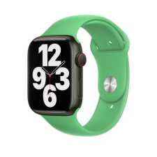 Smartwatcherz Apple Watch Szilikon Szíj - Zöld, 44/45/46/49mm, S/M okosóra kellék