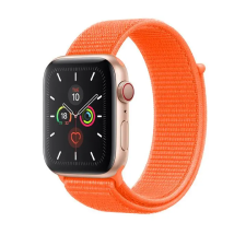 Smartwatcherz Apple Watch Szövet Szíj - Narancssárga, 40/41/42mm okosóra kellék