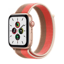 Smartwatcherz Apple Watch Szövet Szíj - Pomelopink - Drapp, 40/41/42mm okosóra kellék