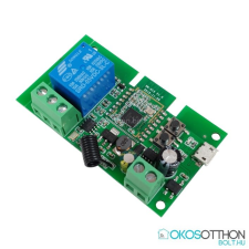 SmartWise 5V-32V egy áramkörös, Zigbee + RF NO/NC okosrelé okos kiegészítő